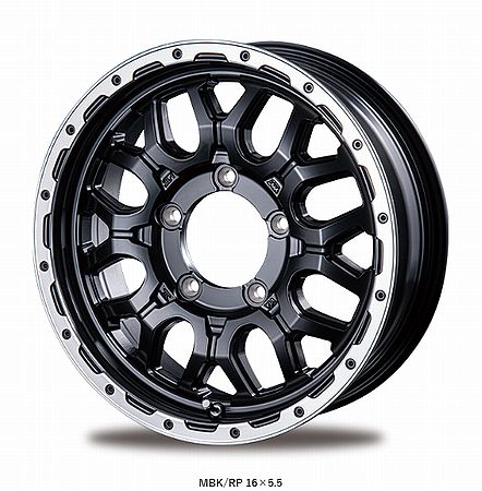 MUD BAHNマッドバーンXR-800S[16×5.5J/5穴139.7 109Φ]の詳細画像01
