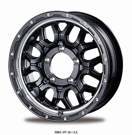 MUD BAHNマッドバーンXR-800S[16×5.5J/5穴139.7 109Φ]の詳細画像01